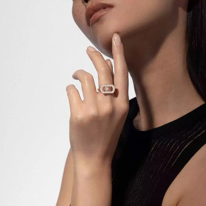 [Luna Brilliance]So Move Pave_-Set Diamond Ring