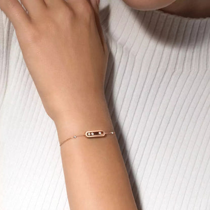 [Luna Brilliance]Baby Move Diamond Bracelet