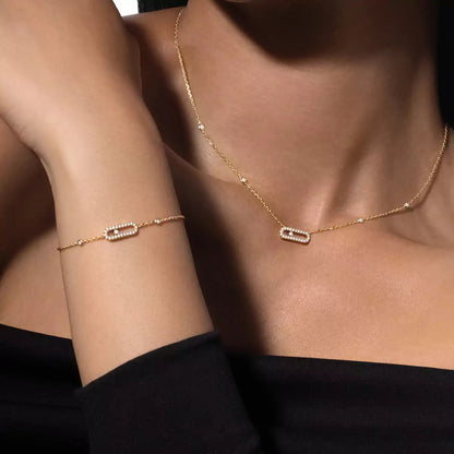 [Luna Brilliance]Move Uno Necklace