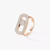 [Luna Brilliance]So Move Pave_-Set Diamond Ring