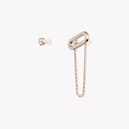[Luna Brilliance]Move Uno Diamond Earrings