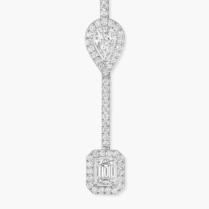 [Luna Brilliance]Diamond Drop Earrings My Twin
