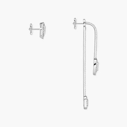 [Luna Brilliance]Diamond Drop Earrings My Twin