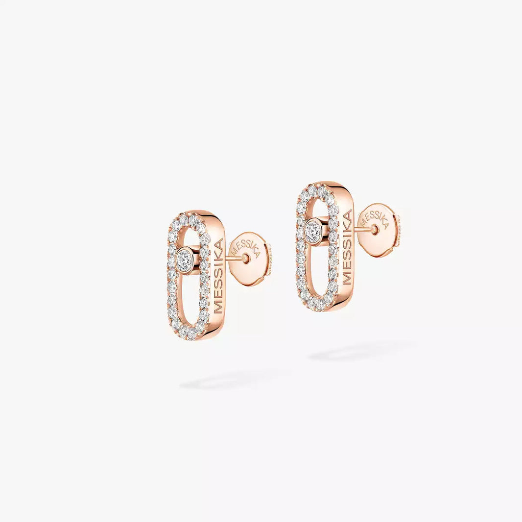[Luna Brilliance]Move Uno Diamond Earrings