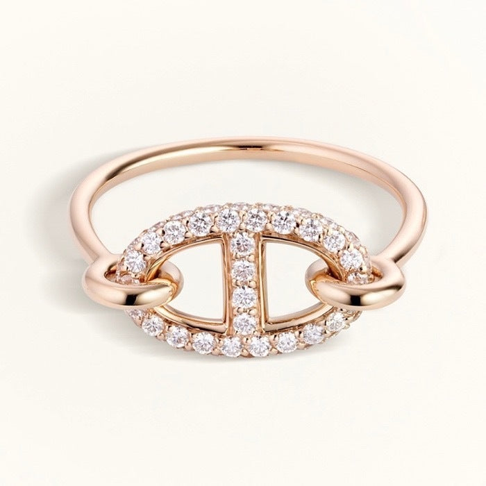 [Luna Brilliance]RONDE SMALL DIAMOND RING