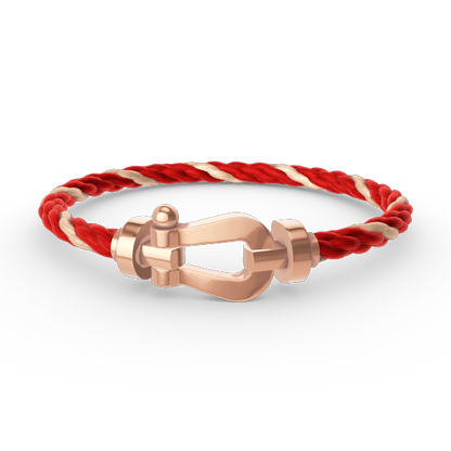 [Luna Brilliance]FORCE LARGE HORSESHOE NO DIAMOND BRACELET ROSE GOLD