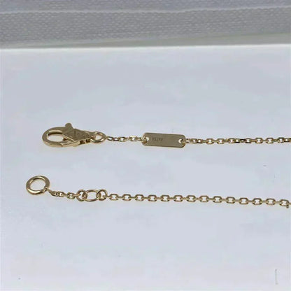 [Luna Brilliance]CLOVER  CARNELIAN SINGLE FLOWER BRACELET
