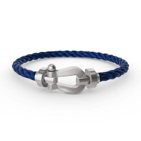 [Luna Brilliance]FORCE LARGE HORSESHOE NO DIAMOND BRACELET SILVER