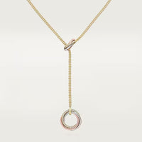 [Luna Brilliance] TRINITY DIAMONDS NECKLACE